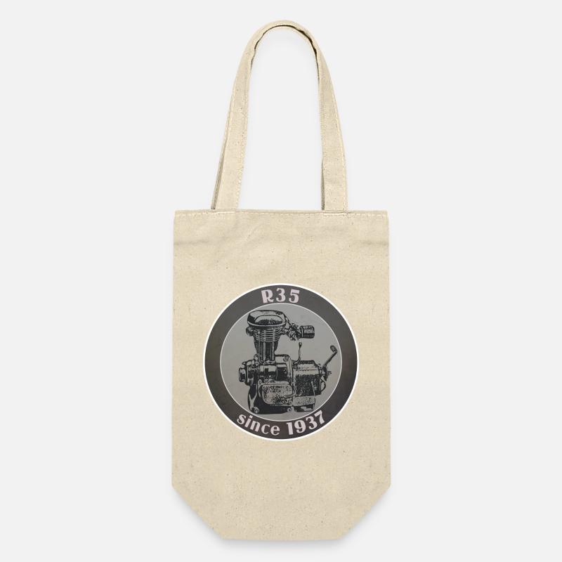 R35 since 1937 - Geschenkbeutel für Flaschen - Natur