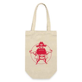 Pure pirate - Gift Bag for Bottles - nature - Front