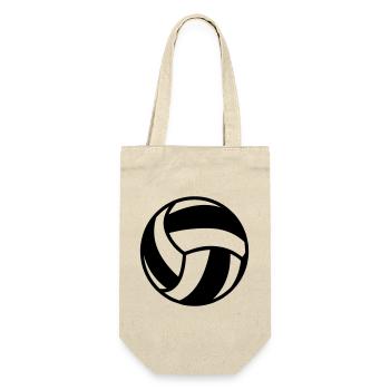 volleyball - Gift Bag for Bottles - nature - Front
