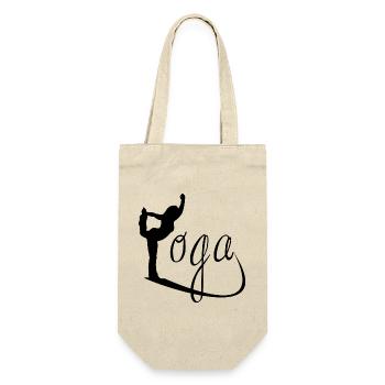 yoga - Gift Bag for Bottles - nature - Front