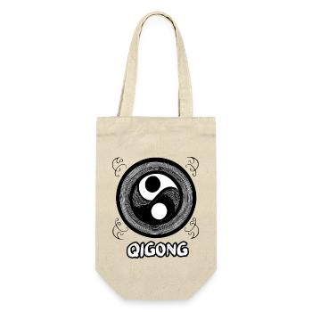 Qigong Meditation Tai Martial Arts Taoism 4 - Gift Bag for Bottles - nature - Front