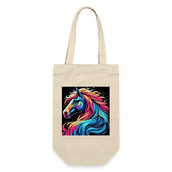 Cheval - Sac à bouteille - nature - Devant