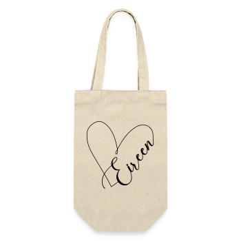 Eireen Nom Ligne de Coeur - Sac à bouteille - nature - Devant