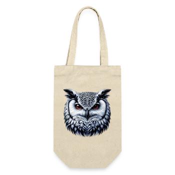 Owl - Gift Bag for Bottles - nature - Front