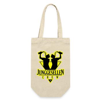 Junggesellen Crew Jga Drinking - Geschenkbeutel für Flaschen - Natur - Vorne