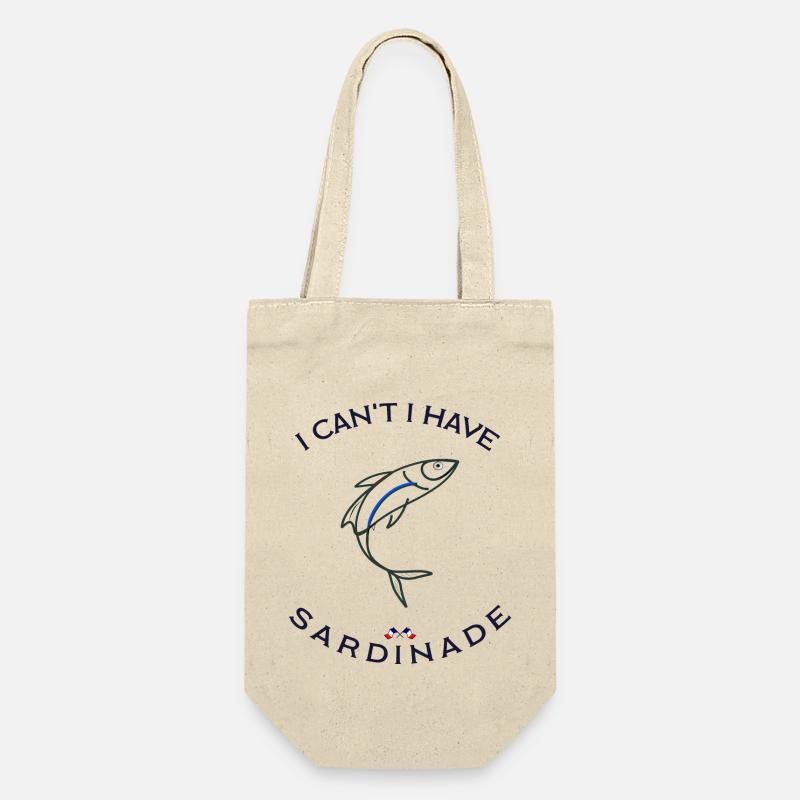 I CAN'T I HAVE SARDINADE - Sac à bouteille - nature