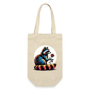 Raccoon - Gift Bag for Bottles - nature - Front