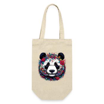 Panda - Sac à bouteille - nature - Devant
