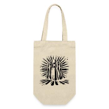 Bowling Sketch - Gift Bag for Bottles - nature - Front