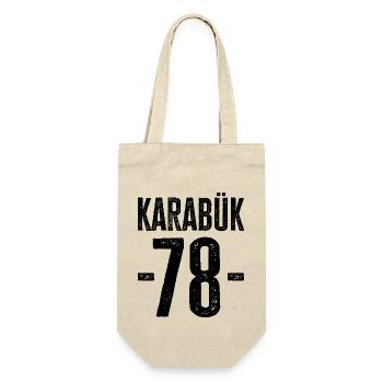 Karabük 78 – Geschichte und Kultur aus Türkiye - Geschenkbeutel für Flaschen - Natur - Vorne