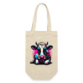 Cow - Gift Bag for Bottles - nature - Front
