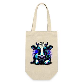 Cow - Gift Bag for Bottles - nature - Front