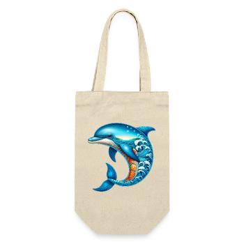 Dolphin - Gift Bag for Bottles - nature - Front