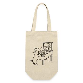 Pinball Pinball Dachshund Dog Kids - Gift Bag for Bottles - nature - Front