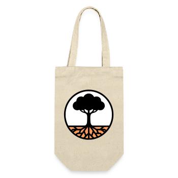 Tree of Life Circle Icon - Gift Bag for Bottles - nature - Front