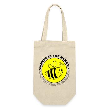 Bee Where is the Honey - Gift Bag for Bottles - nature - Front