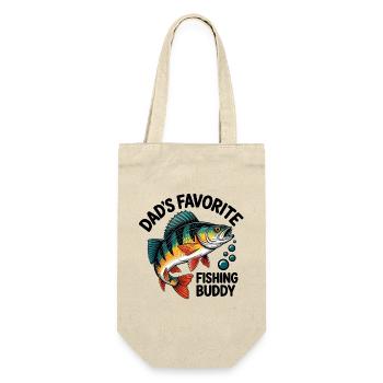 Papa's Angel Buddy - Gift Bag for Bottles - nature - Front