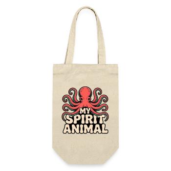 Octopus my spirit - Gift Bag for Bottles - nature - Front