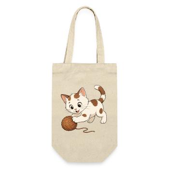 Des jeux de chaton - Sac à bouteille - nature - Devant