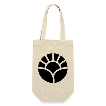 Motif du soleil et des plantes du jardinier - Sac à bouteille - nature - Devant