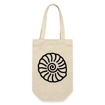 Fossil - Geschenkbeutel für Flaschen - Natur - Vorne