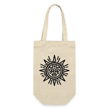 soleil aztèque - Sac à bouteille - nature - Devant