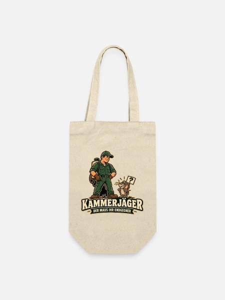 Kammerjäger Endgegner - Geschenkbeutel für Flaschen - Natur