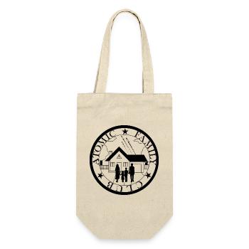 Atomic Family Club - Geschenkbeutel für Flaschen - Natur - Vorne
