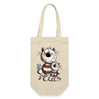 Drôle Chats - Sac à bouteille - nature - Devant