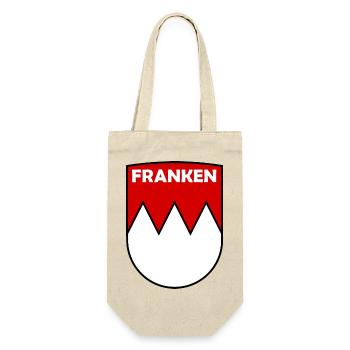 Die Franken - Geschenkbeutel für Flaschen - Natur - Vorne