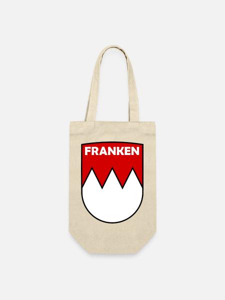 Die Franken - Geschenkbeutel für Flaschen - Natur