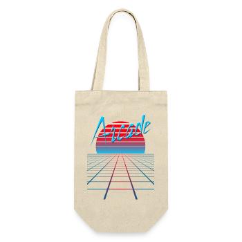 NERDY forever - Arcade - Gift Bag for Bottles - nature - Front
