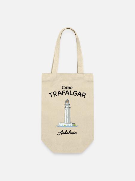Leuchtturm Trafalgar, Andalusien, Spanien - Geschenkbeutel für Flaschen - Natur