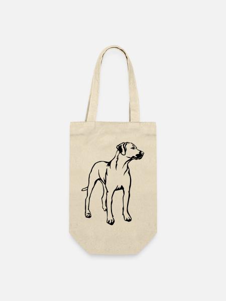 Rhodesian Ridgeback - Geschenkbeutel für Flaschen - Natur