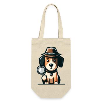 Mystery Hound: The Case of the Curious Canine - Gift Bag for Bottles - nature - Front