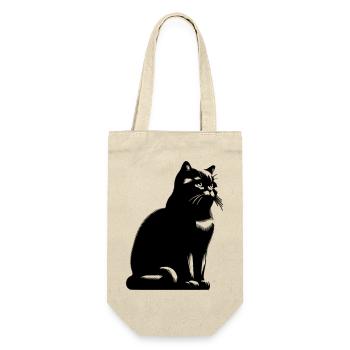 Chat British Shorthair - Sac à bouteille - nature - Devant