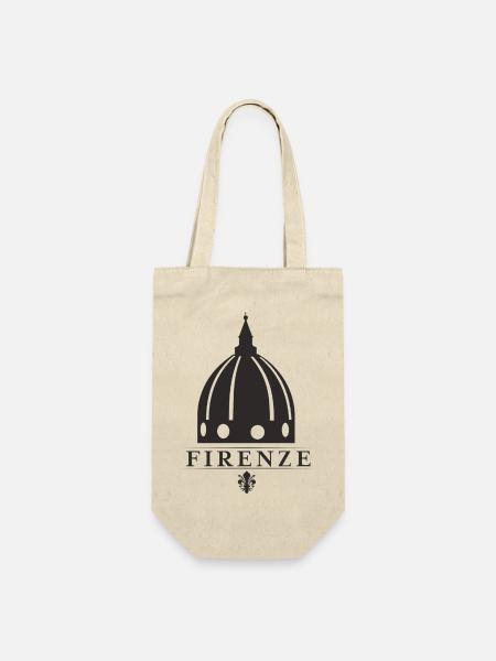 Florenz - Geschenkbeutel für Flaschen - Natur