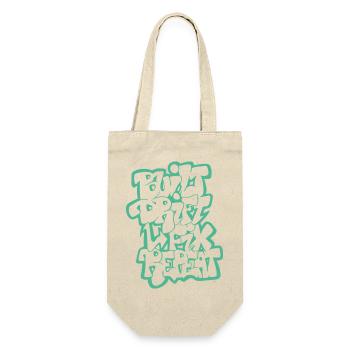 Built Drift Fix Repeat 04 - Gift Bag for Bottles - nature - Front