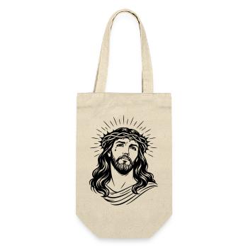 Jesus Christ - Gift Bag for Bottles - nature - Front
