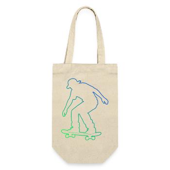 Skateboarding artwork for your outfit - Gift Bag for Bottles - nature - Front