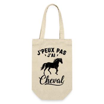 I Can't I Have Horse Gift - Gift Bag for Bottles - nature - Front