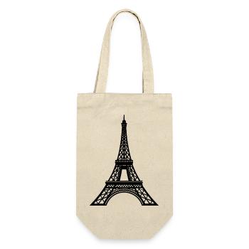 Eiffel Tower - Gift Bag for Bottles - nature - Front