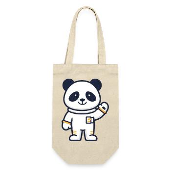 Panda astronaut in space - Gift Bag for Bottles - nature - Front