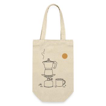 Coffee in nature - Gift Bag for Bottles - nature - Front