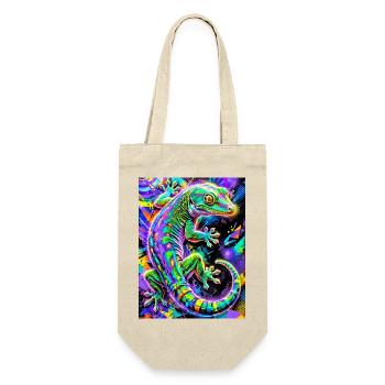 Gecko - Gift Bag for Bottles - nature - Front