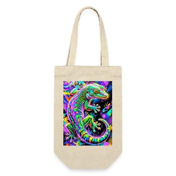Gecko - Gift Bag for Bottles - nature - Front