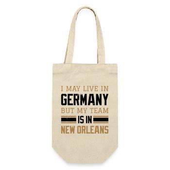 New Orleans - Geschenkbeutel für Flaschen - Natur - Vorne
