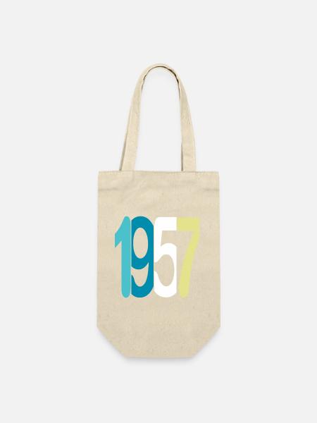 Established 1957 - Geschenkbeutel für Flaschen - Natur
