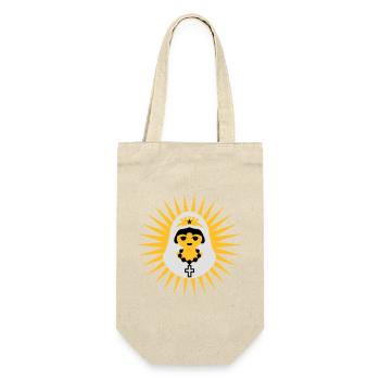 Braut | Bride | Wedding | Junggesellenabschied - Sac à bouteille - nature - Devant