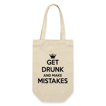 2541614 15988570 drunk - Gift Bag for Bottles - nature - Front